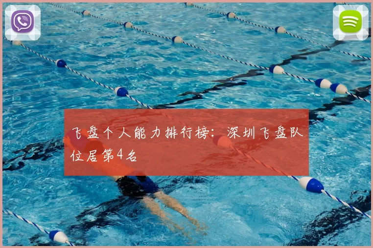 飞盘个人能力排行榜:深圳飞盘队位居第4名